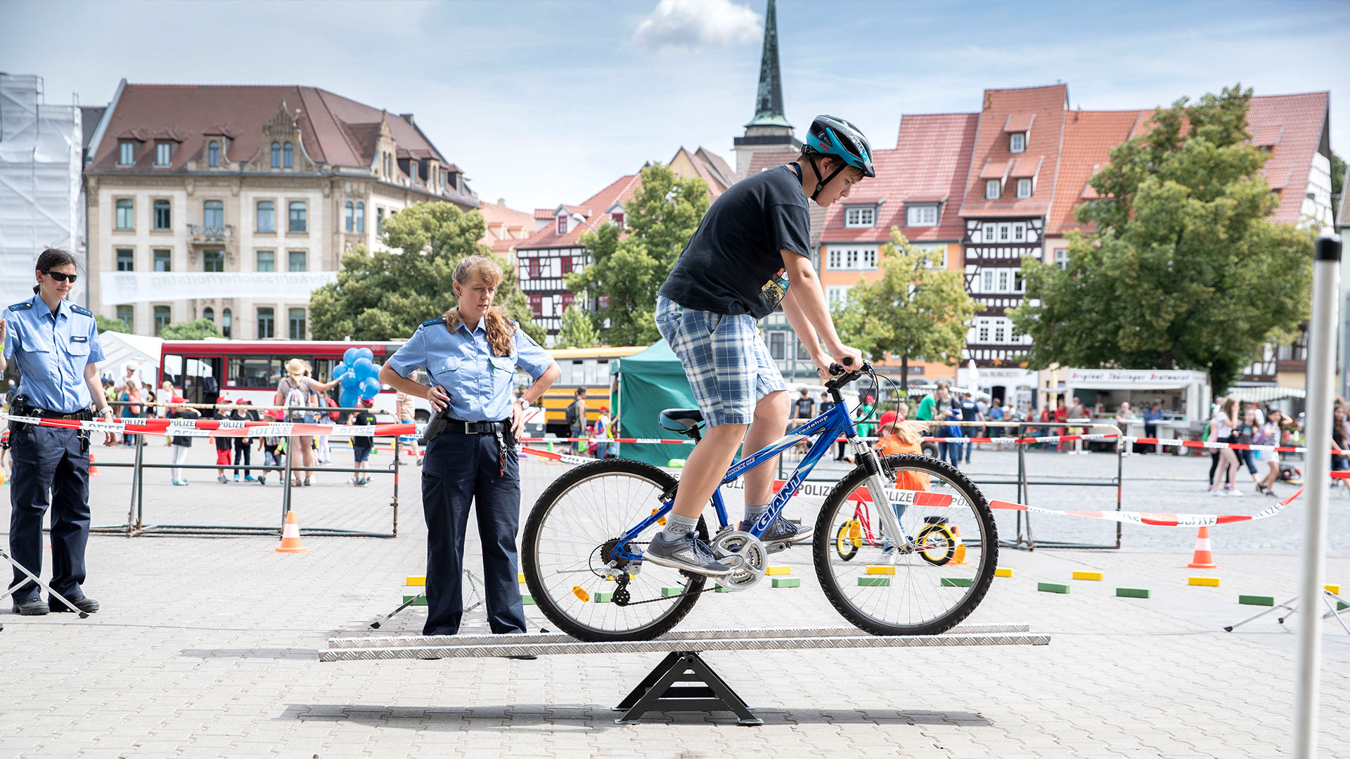 Unfallkasse Thüringen Verkehrssicherheitstag und kids4sports